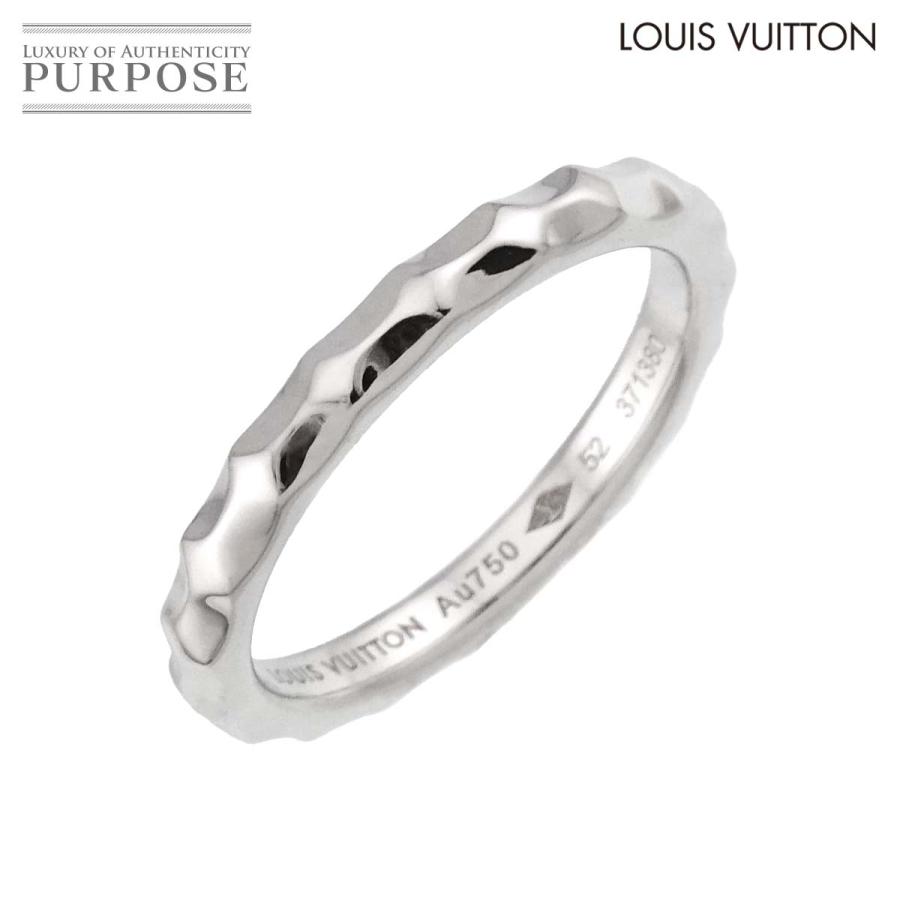 美品 ルイ ヴィトン750 アリアンス モノグラム アンフィニ リング #49. LOUIS VUITTON ルイ ヴィトン アリアンス モノグラム アンフィニ #52