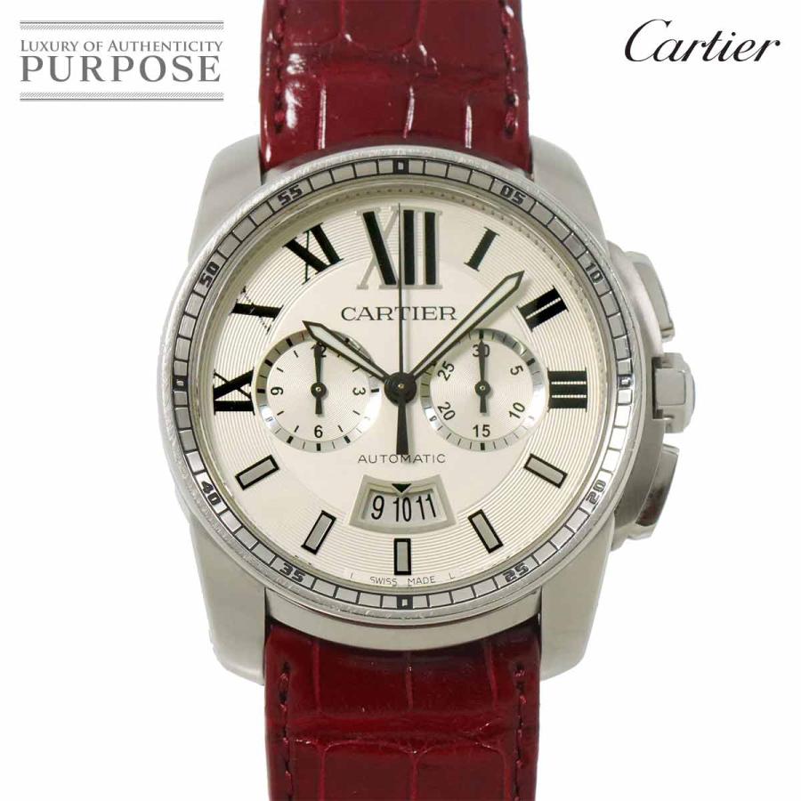 Cartier（カルティエ） カリブル ドゥ クロノグラフ W7100046 メンズ