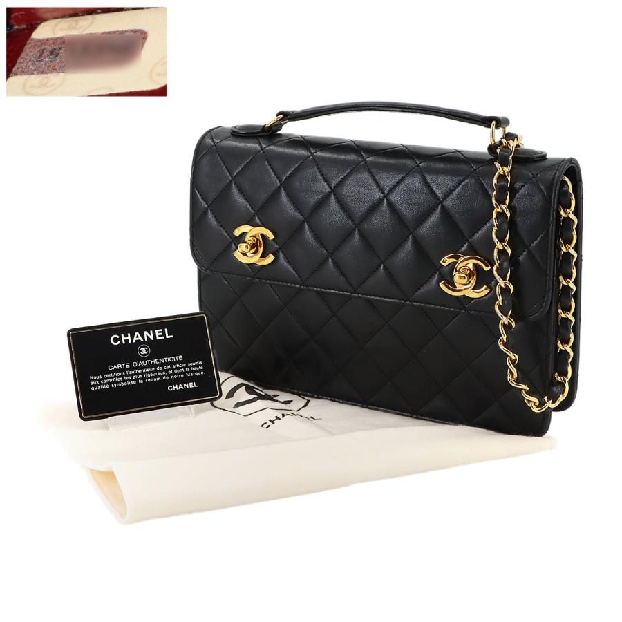 CHANEL（シャネル） 新品同様 マトラッセ ダブル ターンロック 2way 