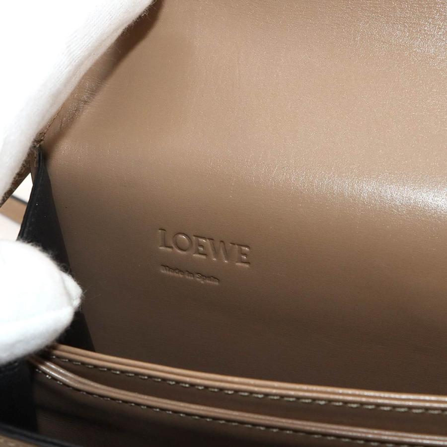 LOEWE（ロエベ） バルセロナ ショルダー バッグ レザー ブラウン