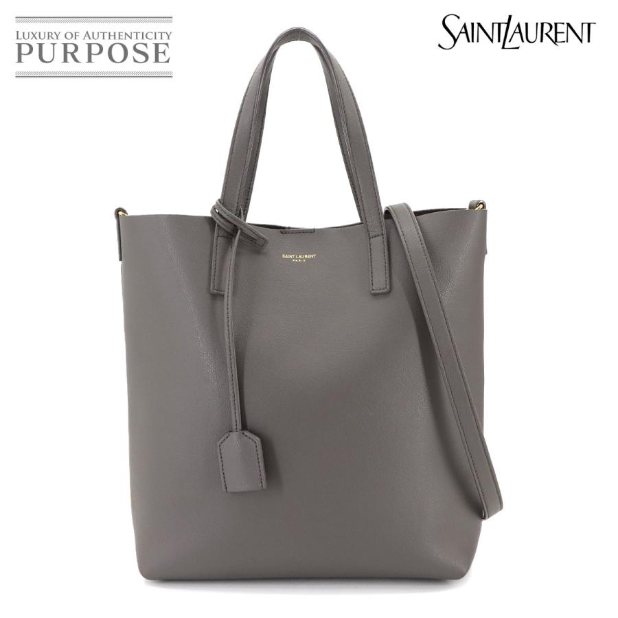 【美品】サンローラン　トイ　ショッピング　トートバッグ　2way　YSL　レザー Yves Saint Laurent（イヴ・サンローラン） 美品 サンローラン SAINT