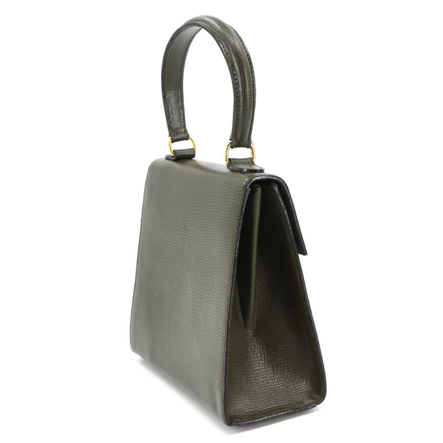 セリーヌ　ガンチーニ　バッグ　袋付き CELINE セリーヌ ガンチーニ レザー ミニバッグ 2way ハンドバッグ