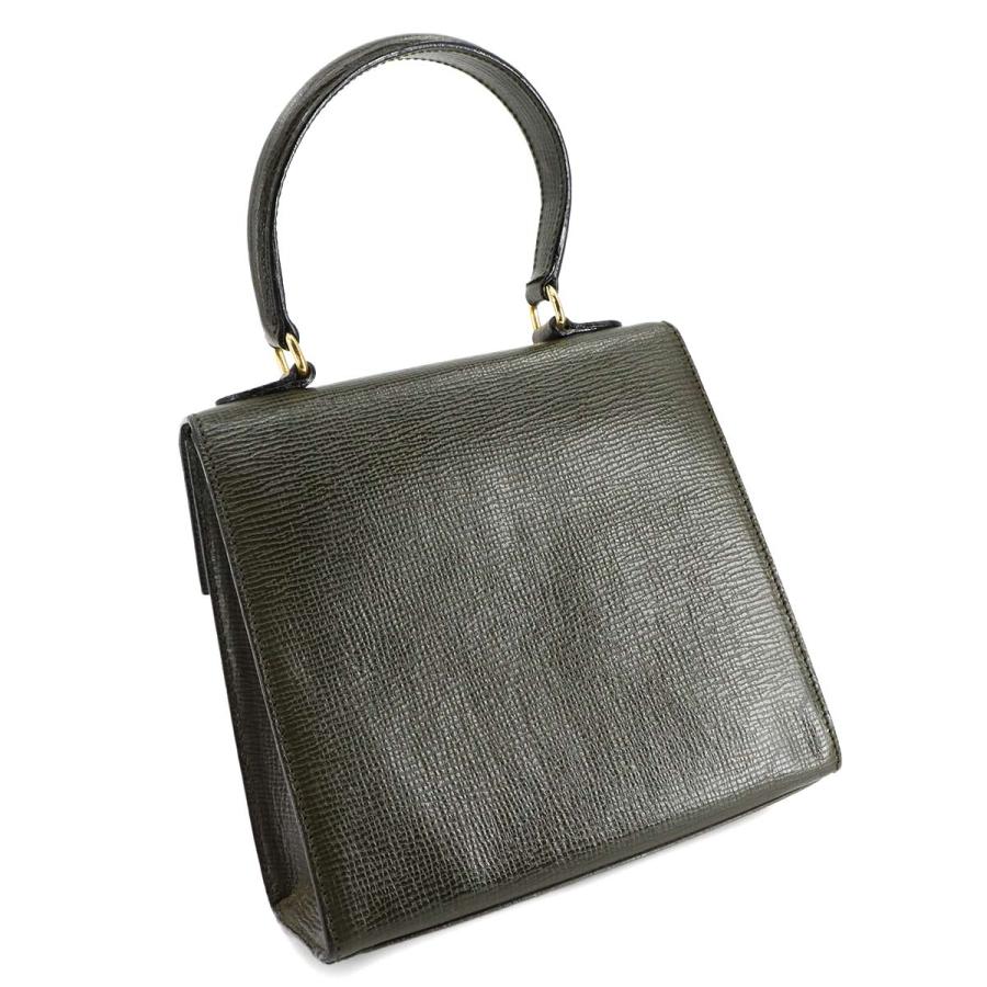 美品］セリーヌ celine ヴィンテージ ショルダーバッグ ガンチーニ CELINE セリーヌ ロゴ ガンチーニ レザー ボックス クロスボディ