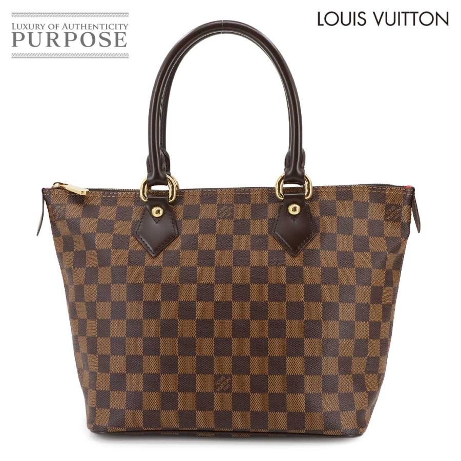 LOUIS VUITTON / ルイヴィトン ◆サレヤPM ダミエ エベヌ ハンドバッグ トートバッグ ブラウン N51183 ブランド【バッグ】 LOUIS VUITTON（ルイ・ヴィトン） 新品同様 ルイ ヴィトン ダミエ