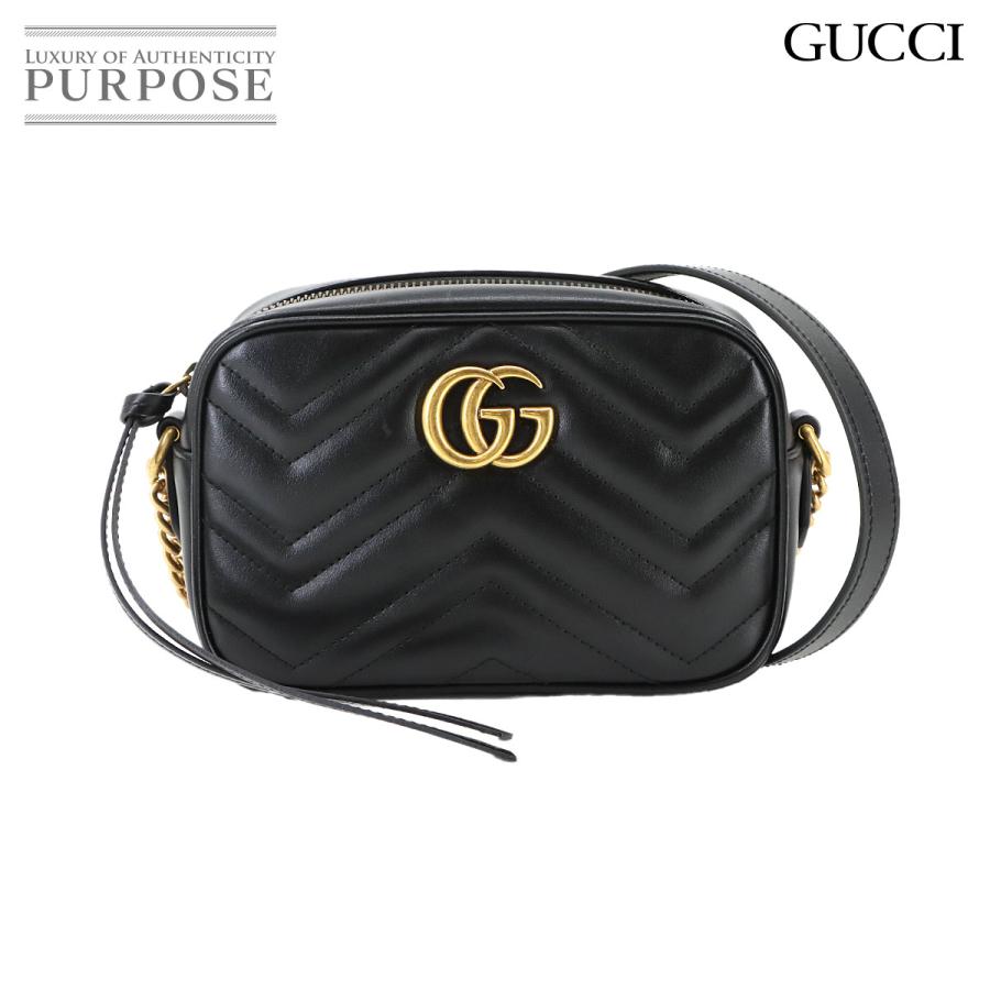 GUCCI（グッチ） 新品同様 GUCCI GGマーモント キルティング ミニ