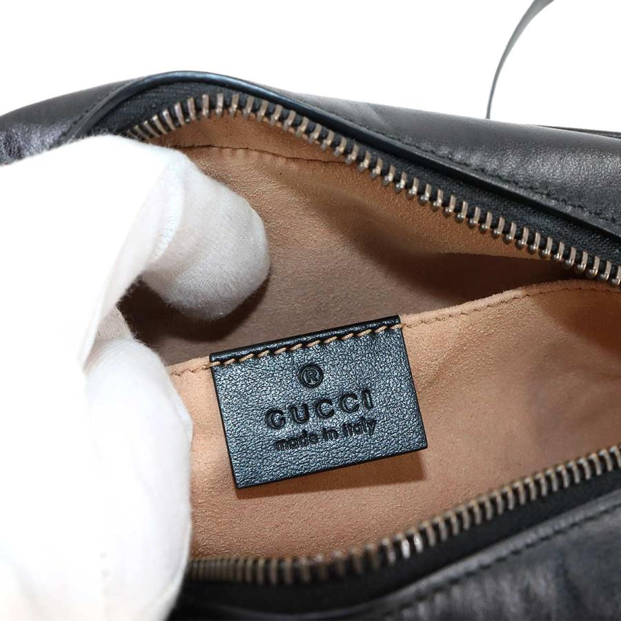 GUCCI（グッチ） 新品同様 GUCCI GGマーモント キルティング ミニ