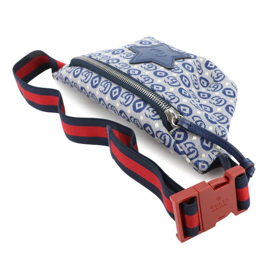 GUCCI 未使用 展示品 グッチ チルドレンズ ボディ バッグ ネイビー