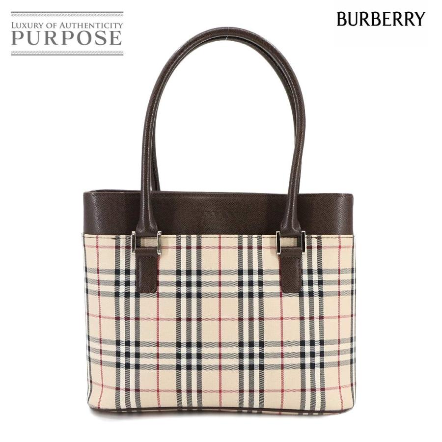 BURBERRY（バーバリー） 新品同様 ノバチェック ハンド バッグ 