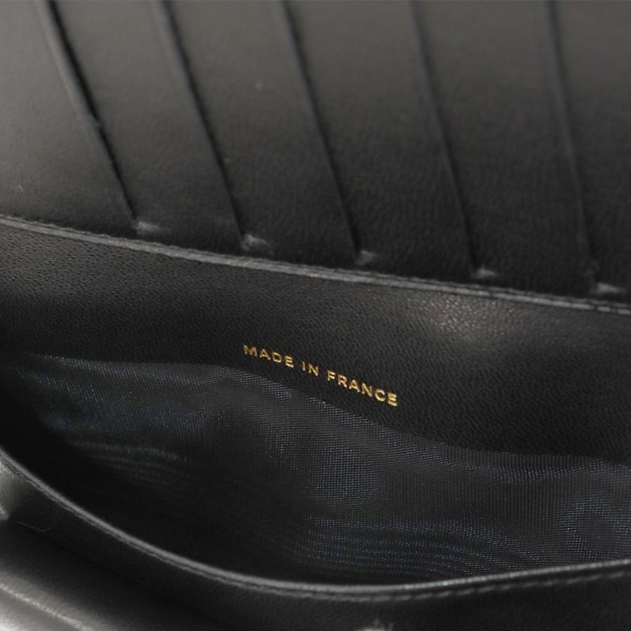 早い者勝ち　美品　CHANEL シャネル　長財布　折り　キャビア　がま口　黒 シャネルがま口長財布 黒 レディース 二つ折り財布 CHANEL 中古 – 銀蔵