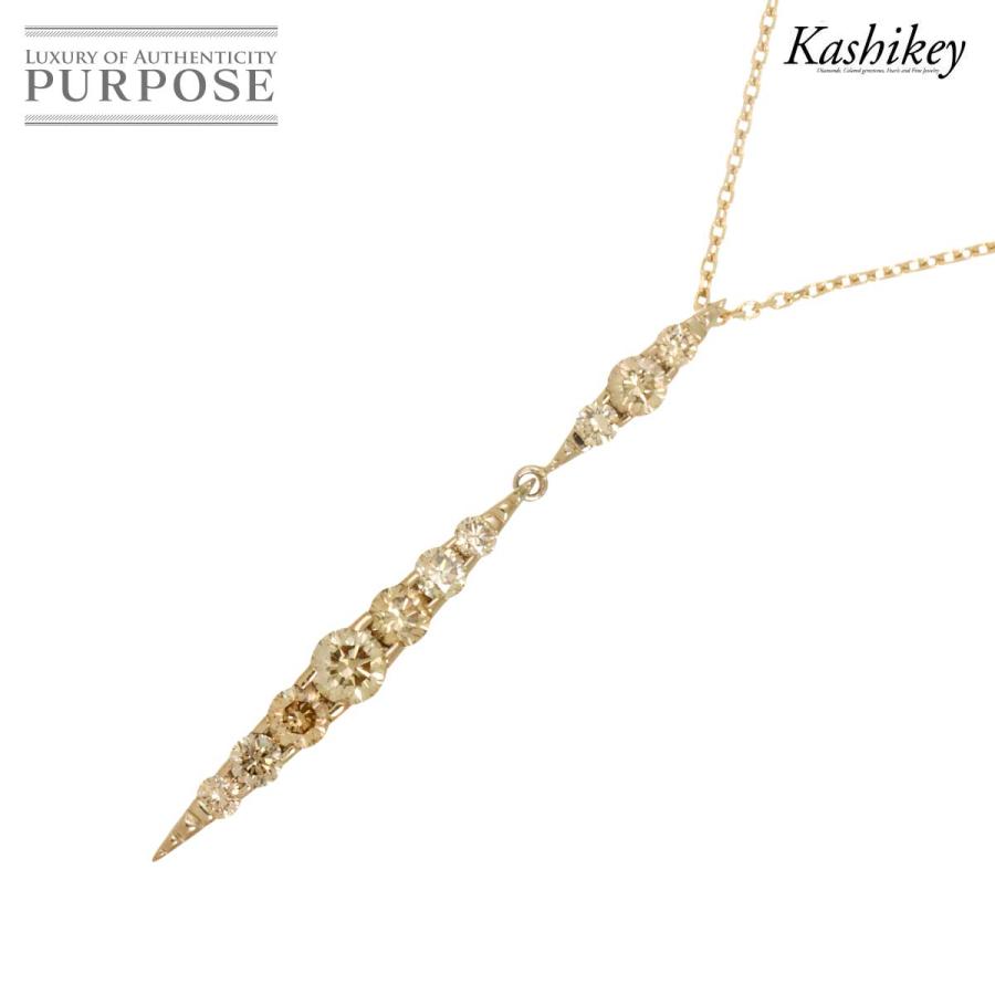 KASHIKEY カシケイ ネックレス ブラウンダイヤ ダイヤモンド 1.00ct 