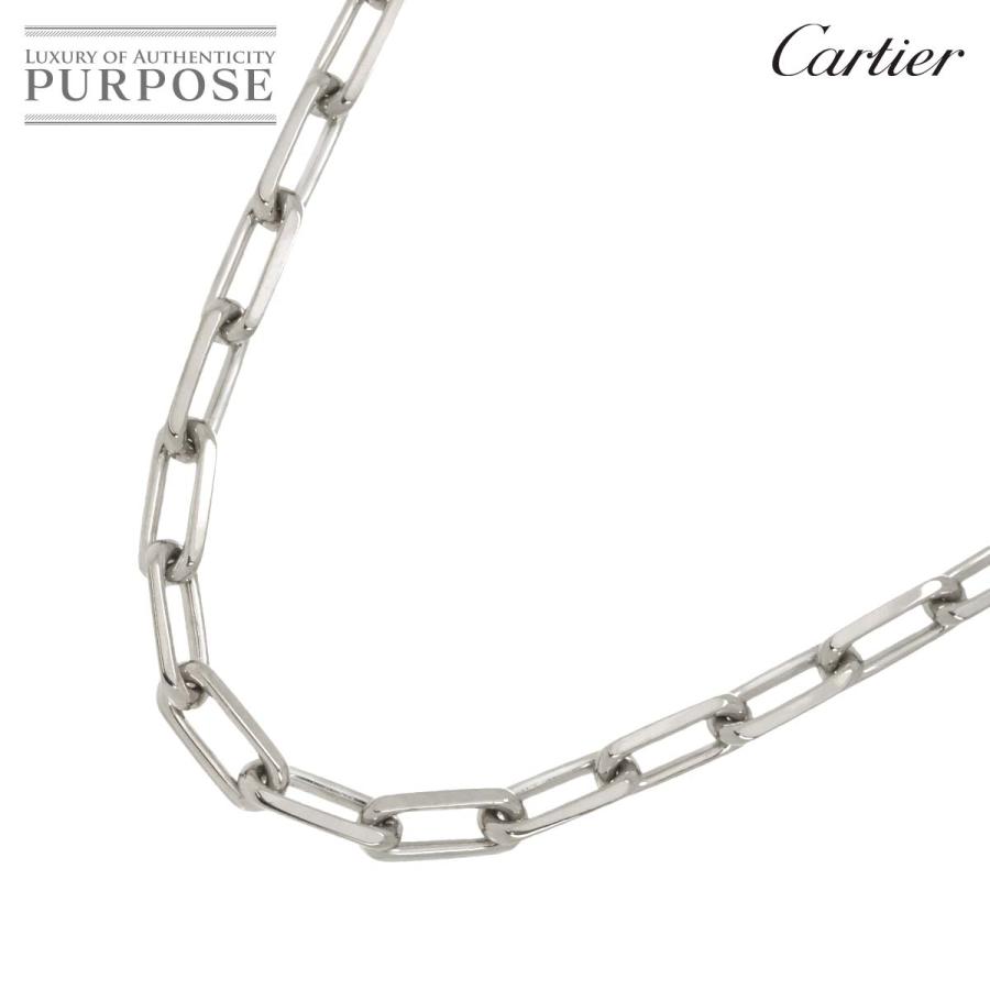 Cartier（カルティエ） サントス ドゥ ミディアム ネックレス 56cm K18