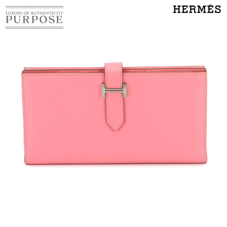 HERMES（エルメス） 美品 ベアンスフレ 二つ折り 長財布 エプソン