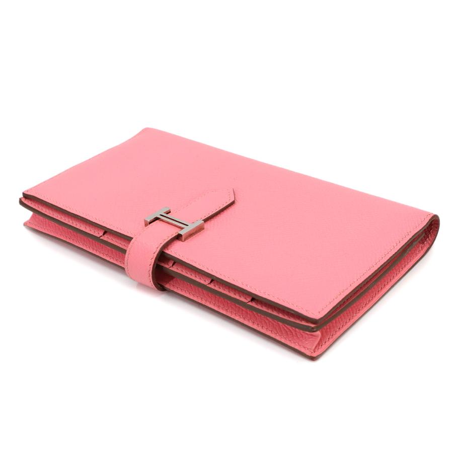 HERMES（エルメス） 美品 ベアンスフレ 二つ折り 長財布 エプソン