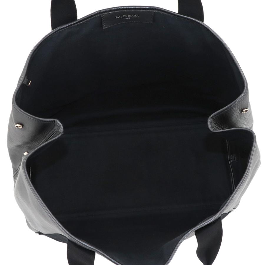 BALENCIAGA（バレンシアガ） ネイビー カバ M トート バッグ レザー