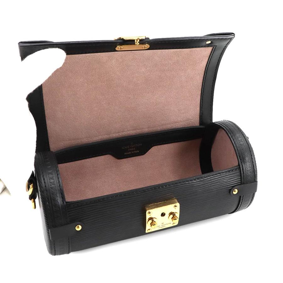 新品同様 ルイ ヴィトン LOUIS VUITTON エピ パピヨン トランク ショルダー バッグ レザー ノワール M58655 RFID Papillon Trunk 90300628_5