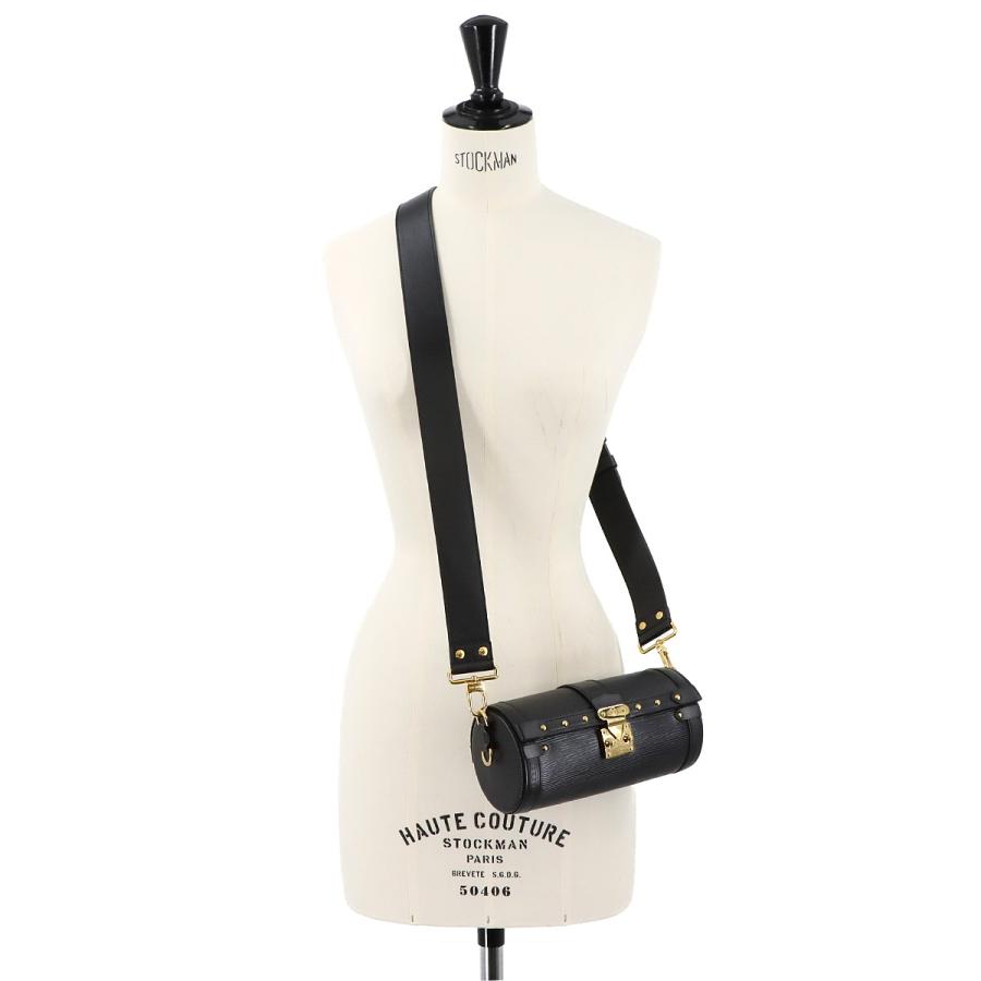 新品同様 ルイ ヴィトン LOUIS VUITTON エピ パピヨン トランク ショルダー バッグ レザー ノワール M58655 RFID Papillon Trunk 90300628_9