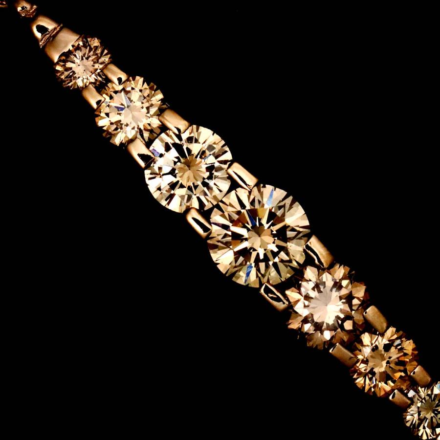 カシケイ KASHIKEY ネイキッド ブラウンダイヤ 1.00ct ネックレス 45cm 