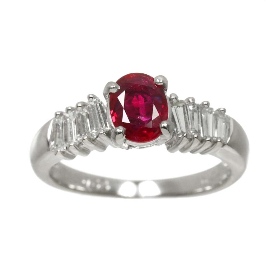 TASAKI（タサキ） TASAKI 10号 リング ルビー 0.68ct ダイヤ 0.46ct Pt 