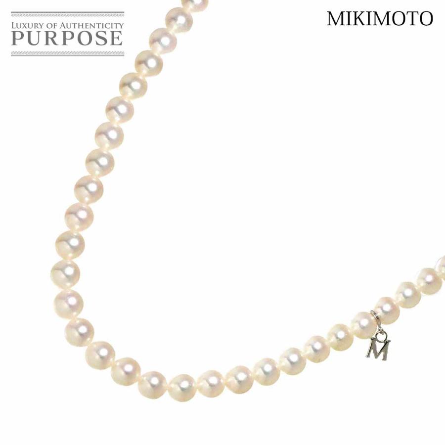 ミキモト　パールネックレス5.5〜5ミリ MIKIMOTO（ミキモト） アコヤ真珠 5.9-5.5mm ネックレス 41cm SV