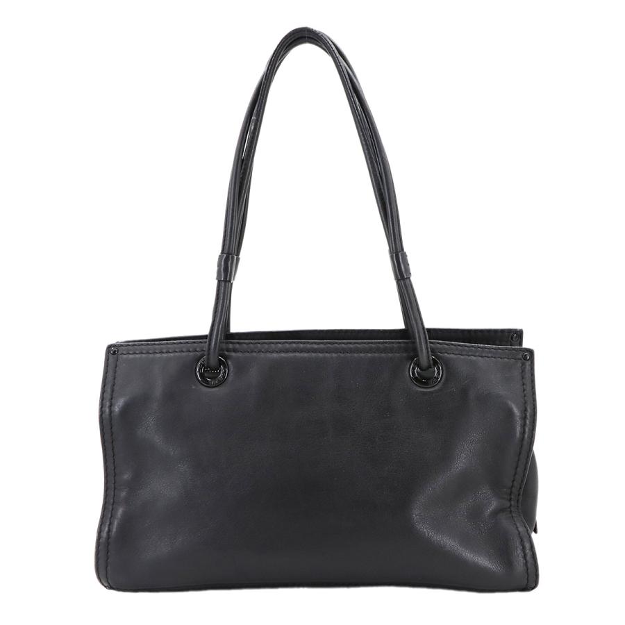 LOEWE（ロエベ） ショッパー トート バッグ レザー ブラック スタッズ