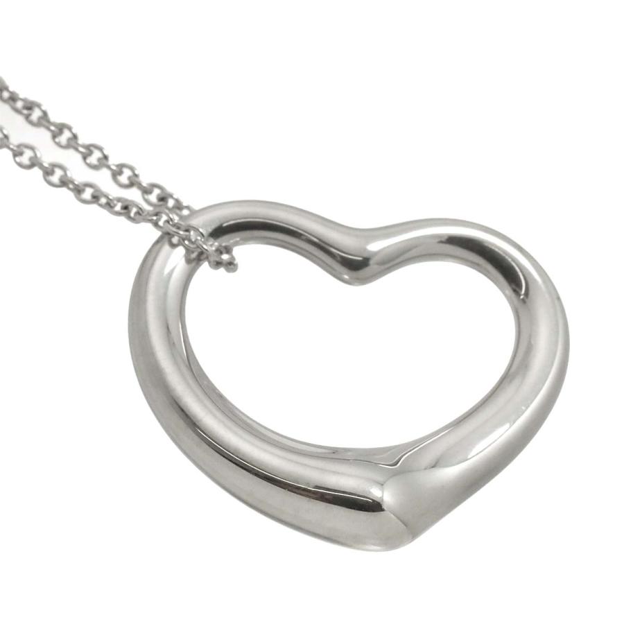 TIFFANY&Co.（ティファニー） オープンハート ネックレス 幅27mm 45cm