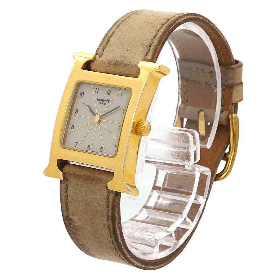 美品　エルメス HERMES Hウォッチ HH1.201 ブラック レディース HH1.201 エルメス(HERMES) Hウォッチ 中古品/レディース時計なら銀座RASIN