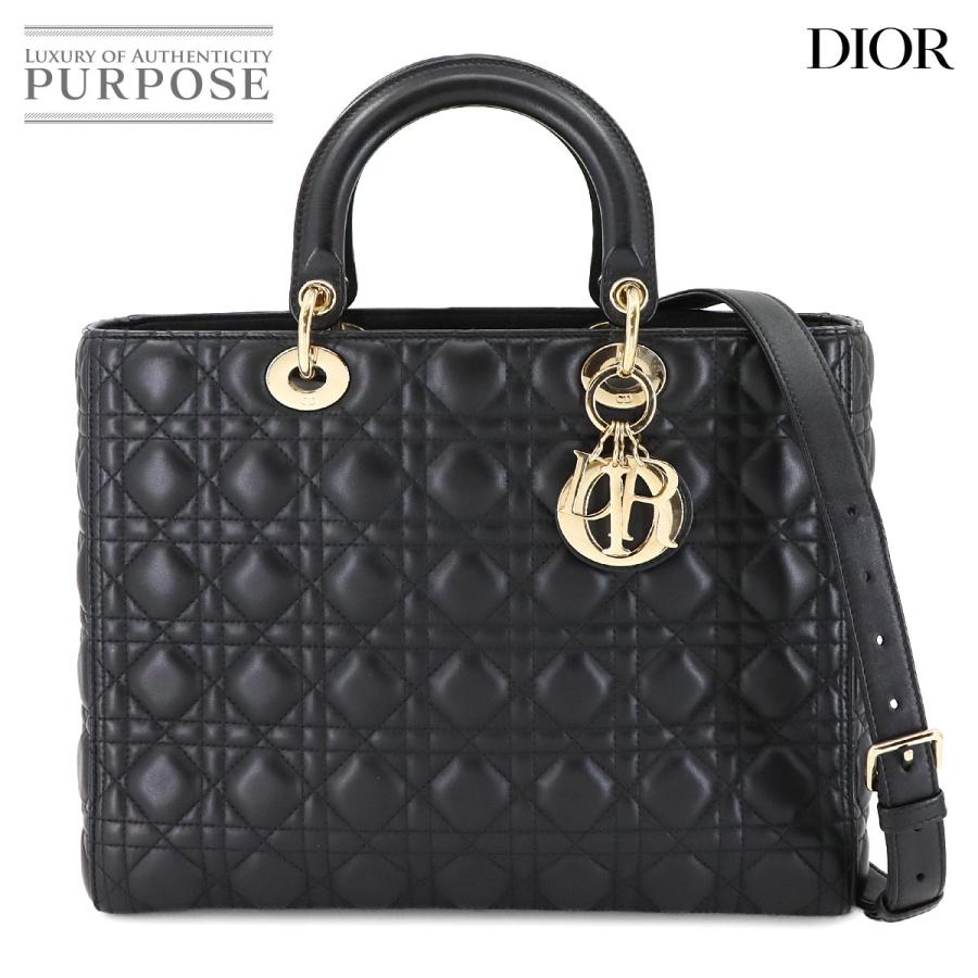 クリスチャン ディオール バッグ カナージュ レディディオール ラージ ハンド ショルダー バッグ レディース 90301396 【中古】ブランド Christian Dior（クリスチャン・ディオール） クリスチャン ディオール