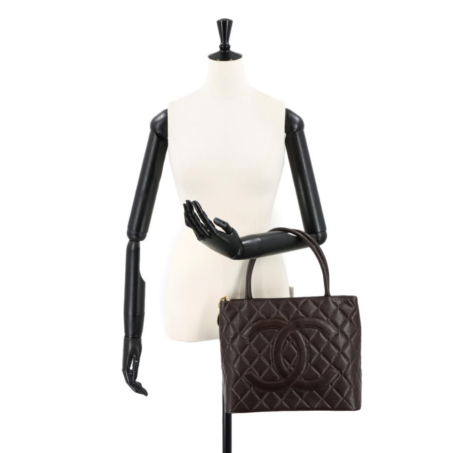 CHANEL（シャネル） 新品同様 復刻トート バッグ キャビアスキン