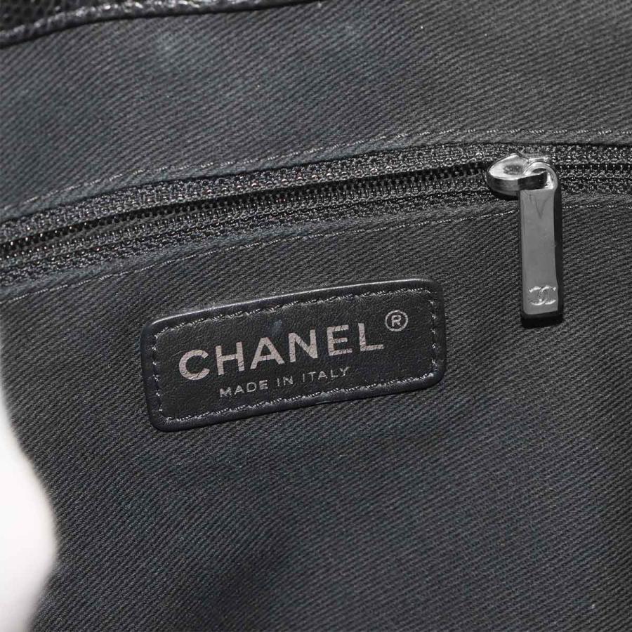 CHANEL（シャネル） 美品 マトラッセ チェーン トート バッグ キャビア
