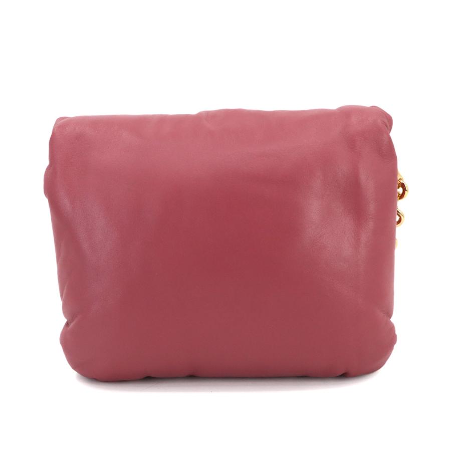 未使用 展示品 ロエベ LOEWE パファー ゴヤ チェーン ショルダー バッグ レザー ピンク A40P41X01 ゴールド 金具 Puffer Goya Ba 90301537 LOEWE（ロエベ） 未使用 展示品 パファー ゴヤ チェーン ショルダー