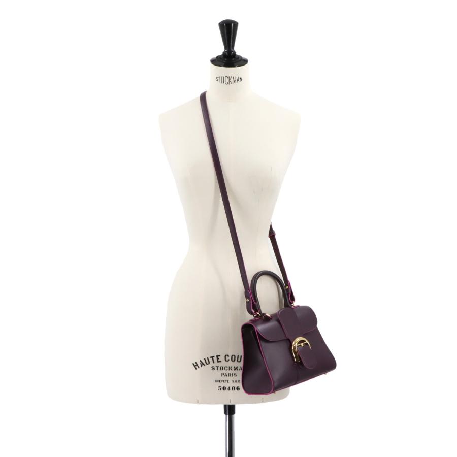 新品同様 デルヴォー DELVAUX ブリヨン ミニ 2way ハンド ショルダー
