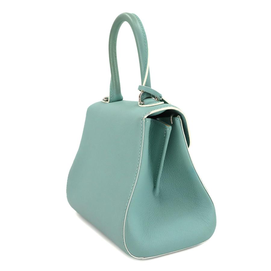 新品同様 デルヴォー バッグ ブリヨン ミニ 2way ハンド ショルダー バッグ レザー ブルー レディース 90301543 【中古】ブランド 新品同様 デルヴォー DELVAUX ブリヨン ミニ 2way ハンド ショルダー