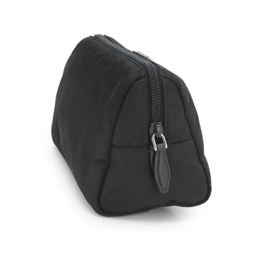 PRADA ナイロンポーチ 本物　正規品 プラダアウトレット品 ライトブルー系 レディース ナイロン ポーチ