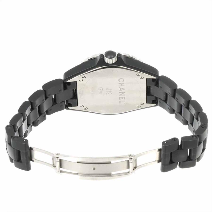 シャネル CHANEL J12 GMT 41mm H3101 メンズ 腕時計 デイト マットブラック セラミック オートマ 自動巻き ウォッチ 90304219 CHANEL（シャネル） CHANEL J12 GMT 41mm H3101 メンズ 腕時計 デイト