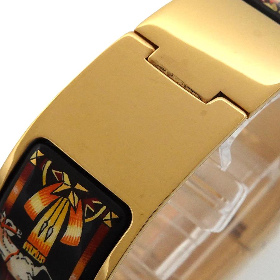HERMES エルメス ロケ LO1 201 バングル ウォッチ ヴィンテージ  