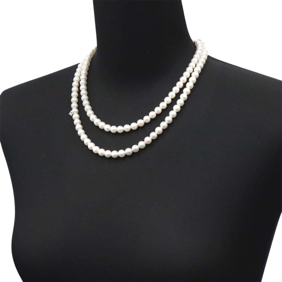 MIKIMOTO（ミキモト） アコヤ真珠 7.3-7.0mm インフィニティ ロング 
