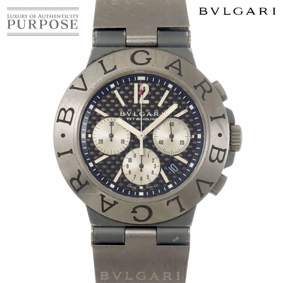 BVLGARI（ブルガリ） ディアゴノ チタニウム クロノグラフ TI44TACH