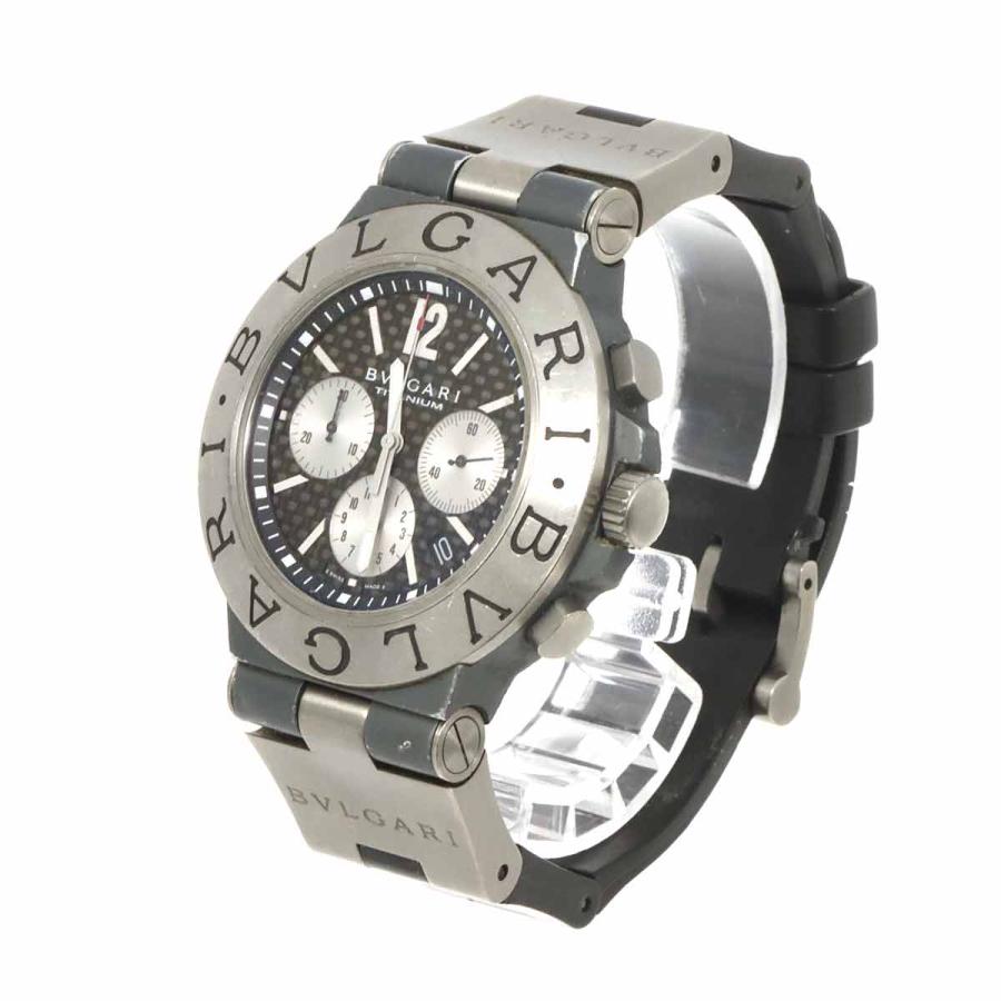 BVLGARI（ブルガリ） ディアゴノ チタニウム クロノグラフ TI44TACH