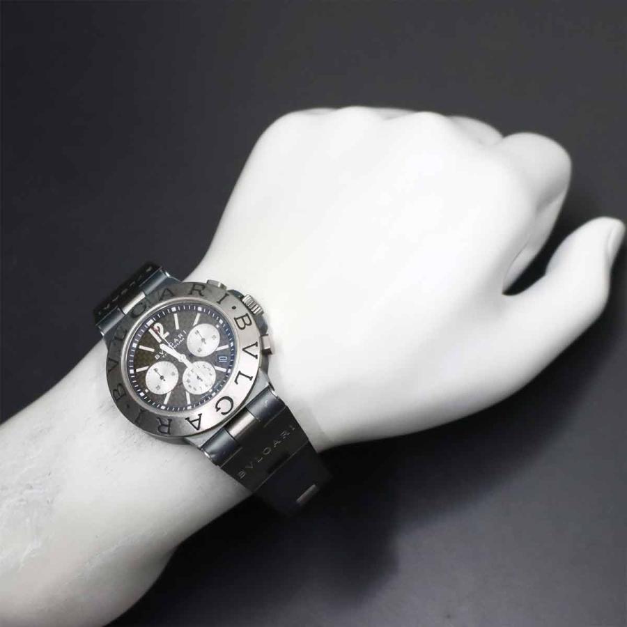 BVLGARI（ブルガリ） ディアゴノ チタニウム クロノグラフ TI44TACH