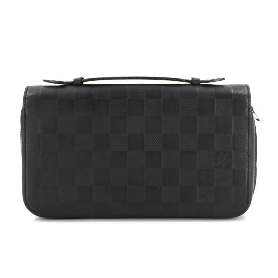 ルイ ヴィトン LOUIS VUITTON ダミエ アンフィニ ジッピーXL ラウンドファスナー 長財布 レザー オニキス N61254 Zippy XL 90302047 LOUIS VUITTON（ルイ・ヴィトン） ルイ ヴィトン ダミエ アンフィニ
