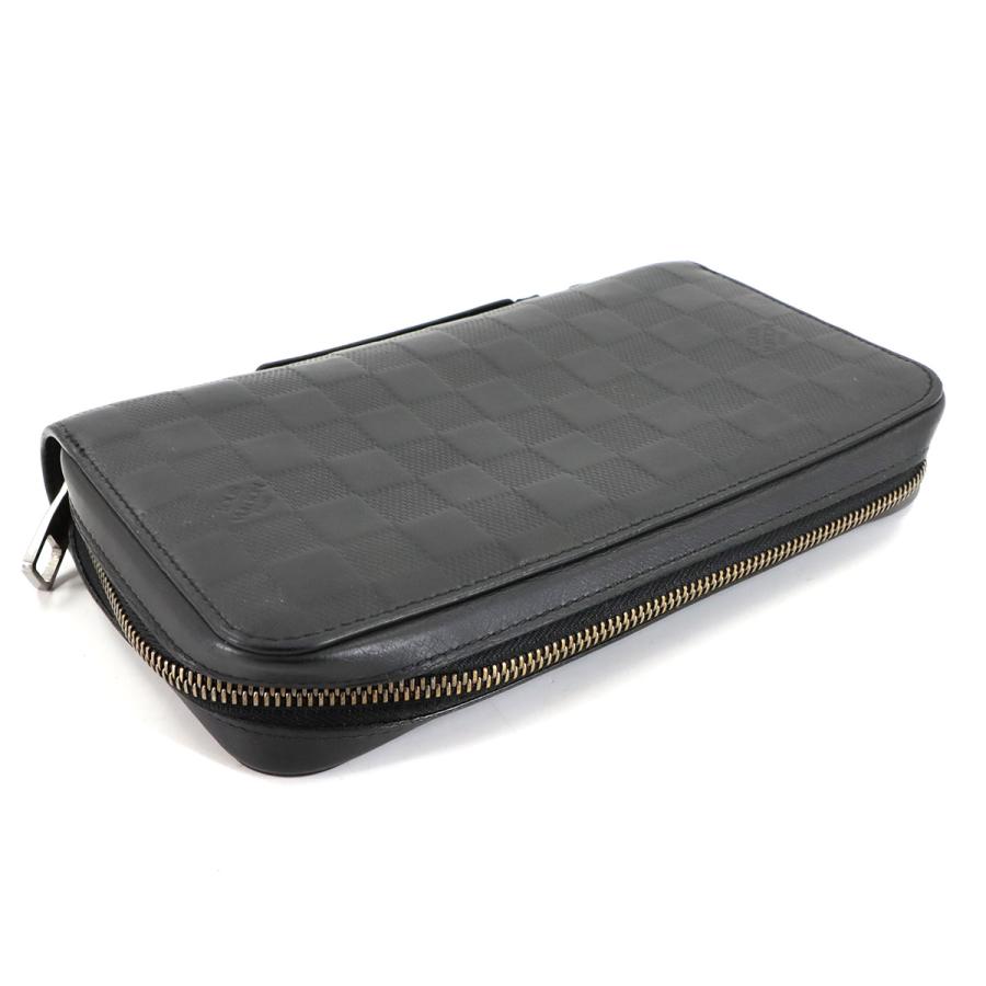 ルイ ヴィトン LOUIS VUITTON ダミエ アンフィニ ジッピーXL ラウンドファスナー 長財布 レザー オニキス N61254 Zippy XL 90302047 LOUIS VUITTON（ルイ・ヴィトン） ルイ ヴィトン ダミエ アンフィニ