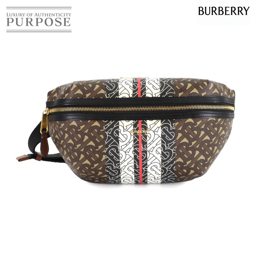 BURBERRY（バーバリー） 新品同様 BURBERRY TBモノグラム ストライプ