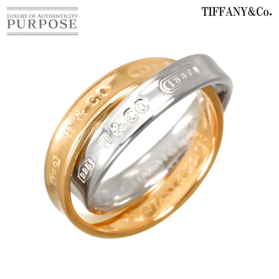 TIFFANY&Co.（ティファニー） インターロッキング 9号 リング K18 PG