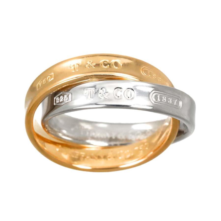 TIFFANY&Co.（ティファニー） インターロッキング 9号 リング K18 PG