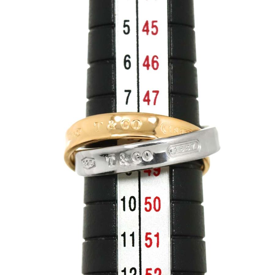 TIFFANY&Co.（ティファニー） インターロッキング 9号 リング K18 PG