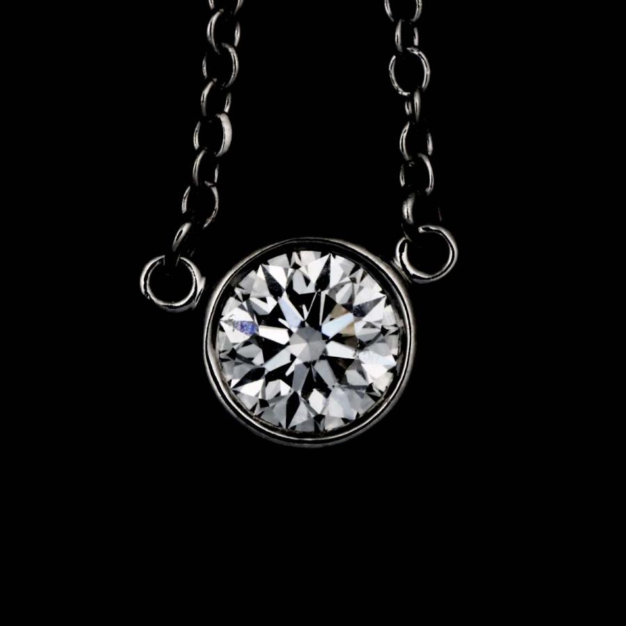 【美品】Tiffany ティファニー バイザヤード ダイヤモンド ネックレス TIFFANY&Co.（ティファニー） バイザヤード 約0.12ct ネックレス 18金