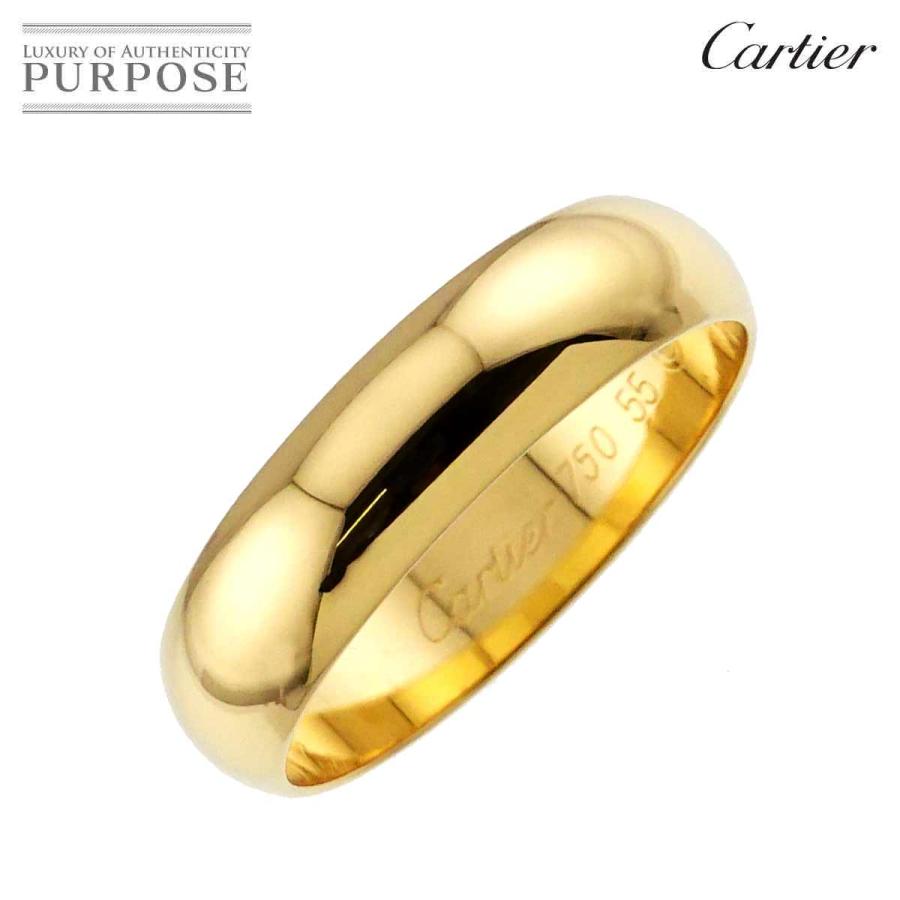 Cartierカルティエ　1895 K18YG 49 Cartier - カルティエ リング 1895 クラシックウェディング 2.5mm 49号
