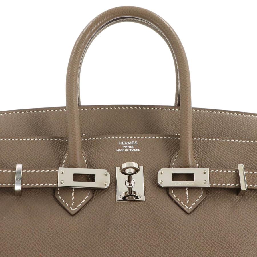 HERMES（エルメス） 新品同様 バーキン25 エプソン エトゥープ ハンド