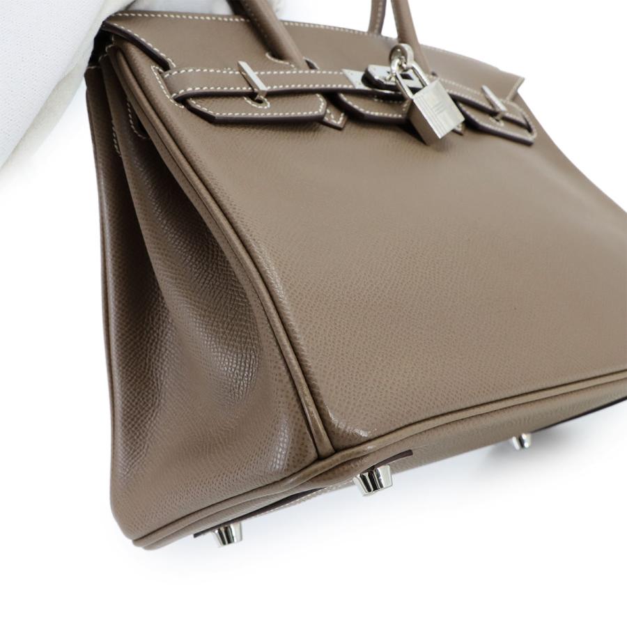 HERMES（エルメス） 新品同様 バーキン25 エプソン エトゥープ ハンド