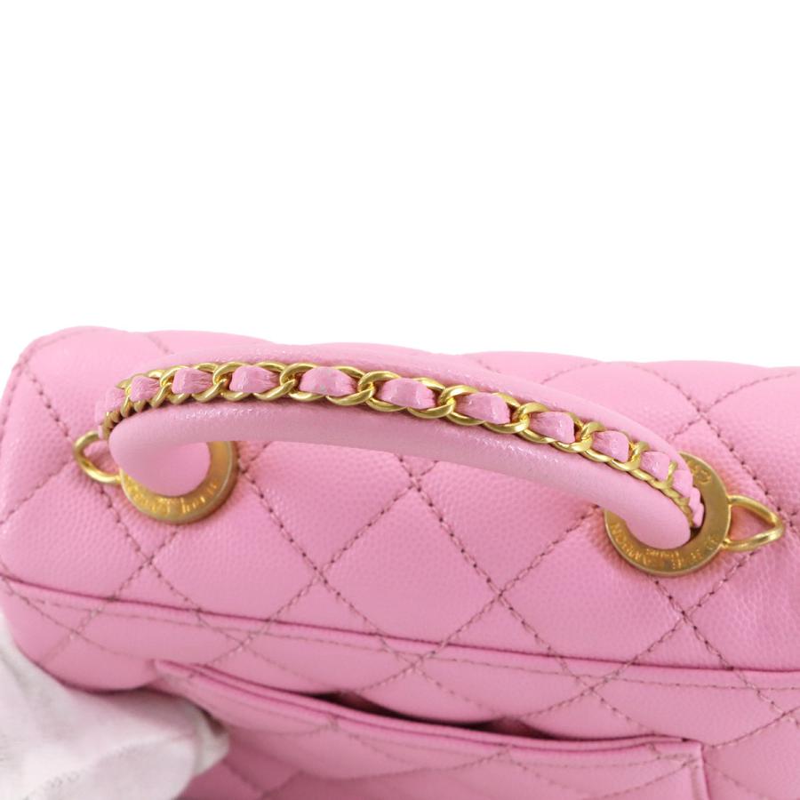 未使用 展示品 シャネル バッグ ココハンドル マトラッセ 2way ハンド ショルダー バッグ AS2215 レディース 90302883 【中古】ブランド CHANEL（シャネル） 未使用 展示品 ココハンドル マトラッセ 2way